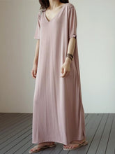 Loose Comfortable Simple Long Dress